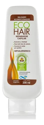 Ecohair Shampoo Anticaida 200 +  Acondicionador Reparador