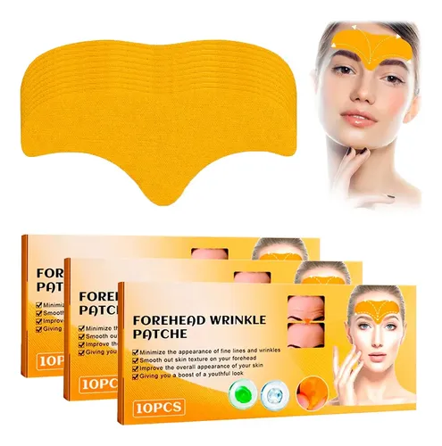 Parches Antiarrugas Frente Naturales Rejuvenece Hidrata X30