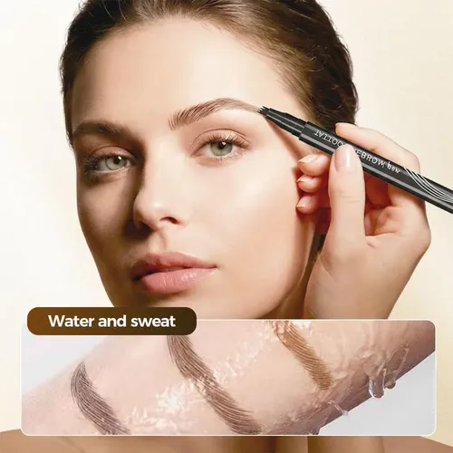 Lápiz Microblading Cejas Lecdoa 4 Puntas Resistente Agua