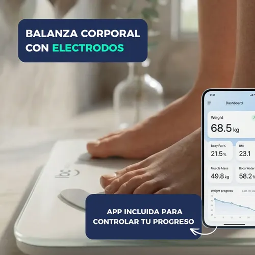 Balanza Personal C/electrodos Ts-bf8058 Lbctech
