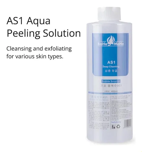 Solución Exfoliante Aqua Peeling 400 Ml Con 3 Dermoabrasión
