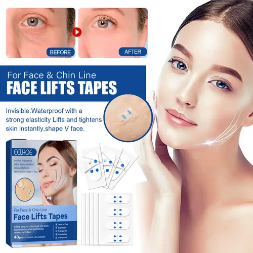 Parche Efectivo Para Estiramiento Facial Invisible, Línea