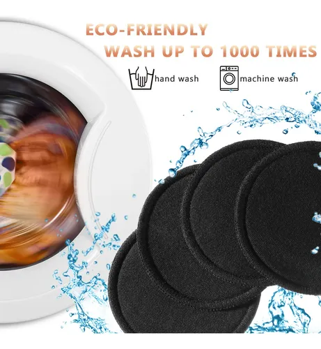 Almohadillas Desmaquillantes Foaincore Reutilizables, 40 Uni