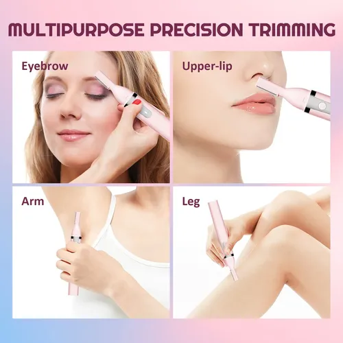 Depiladora De Cejas Eléctrica Recargable Dapsang Para Mujer