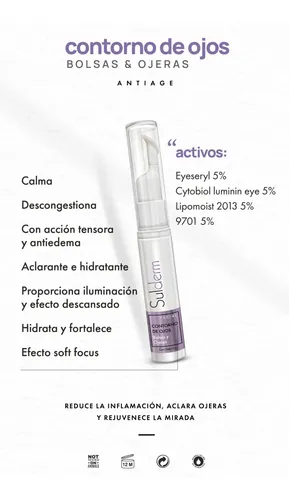 Contorno De Ojos Bolsas Y Ojeras Sulderm