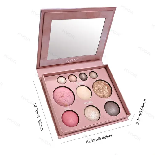 Paleta De Maquillaje The Best Of The Baked De 10 Colores, Ta
