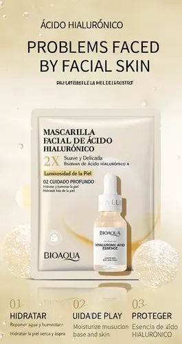 20u Mascarilla Hidratante Sadoer X 30ml Todo Tipo De Piel