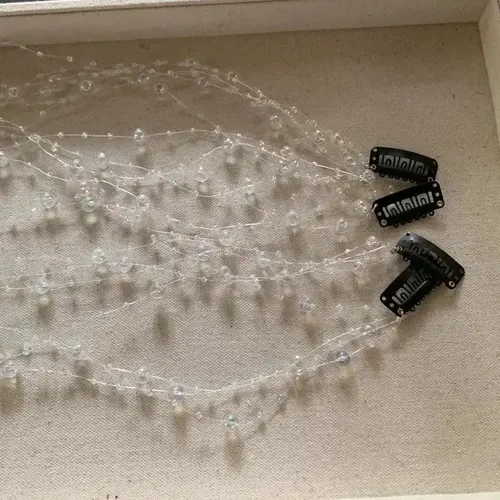 Pinza De Pelo Con Borlas Y Perlas De Sirena
