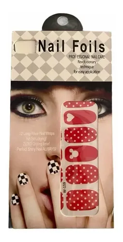 Stickers De Esmalte Adhesivos Para Uñas N°8