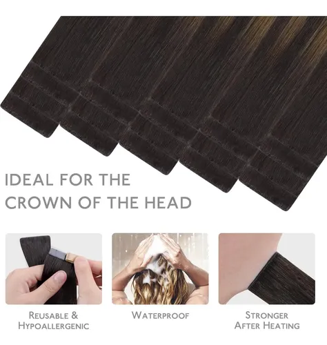 Extensiones De Cabello Remy Invisi Edge 14” 50 G 20uds