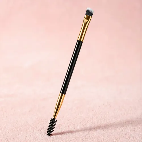 Aplicar Delineado Con Brocha Para Cejas Doble Punta Ideal Pa