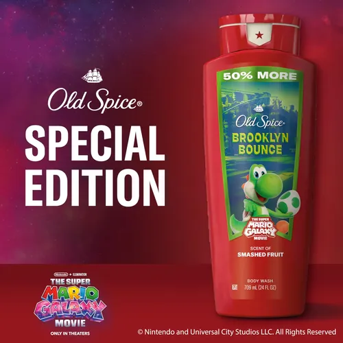 Jabón Corporal Y Facial Old Spice X The Super Mario Galaxy 7