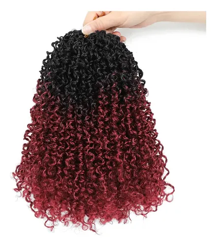 Cabello De Ganchillo Aksice Yanky Twist, 10 Pulgadas, 8 Paqu