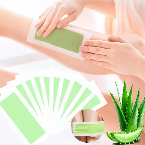 Tiras De Depilación Corporal Beauty Con Aloe Vera Preaplicad