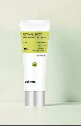 Retinal Shot Tightening Dual Cream-2 Cremas En 1- Celimax