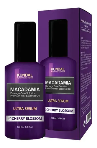 Serum Capilar Kundal Ultra Macadamia Oil Con Flor De Cerezo