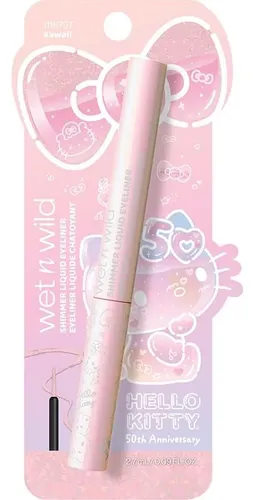 Eyeliner Líquido Con Brillo Hello Kitty Wet N Wild