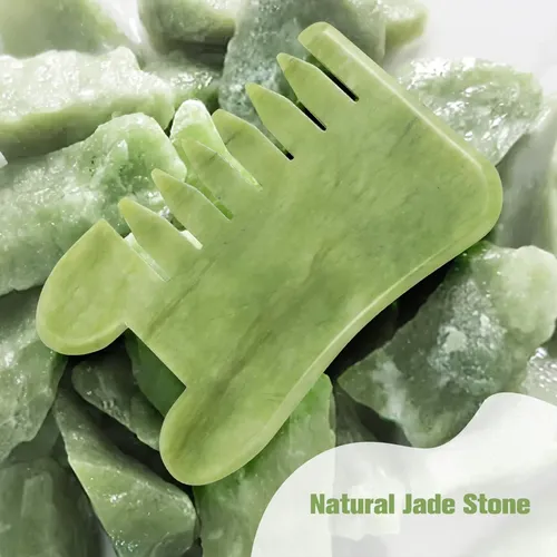 Juego De Herramientas De Masaje Airogym De Piedra De Jade Gu