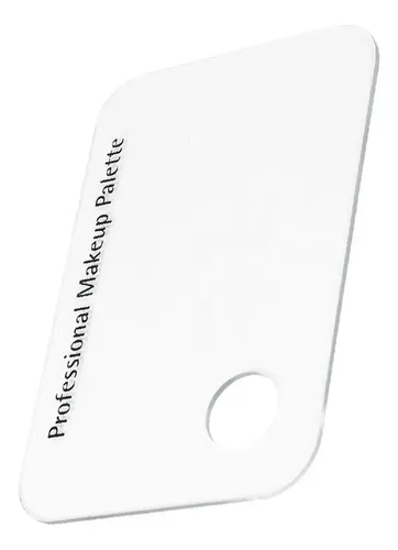 Paleta Acrílica, Espátula, Maquillaje Transparente, Decoraci