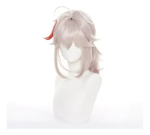 J // Peluca De Fiesta De Cosplay Genshin Impact Kazuha 35 J