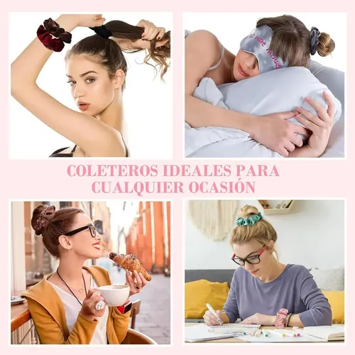 M42 12 Piezas Lazos De Terciopelo Para El Pelo,lazos Para Mu