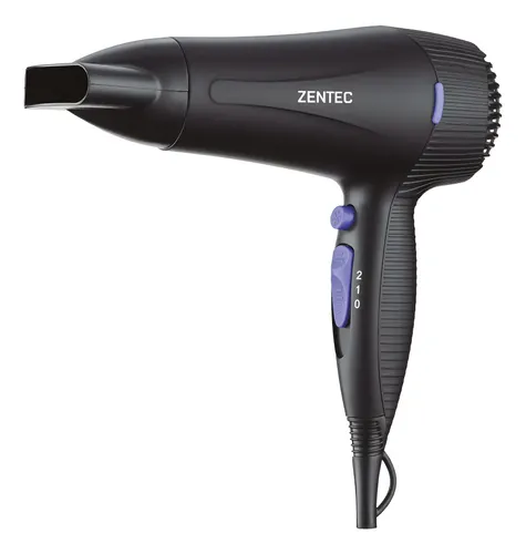 Secador Pelo Zentec Essential SPZ-506 Negro 2000W Aire Frío Boquilla