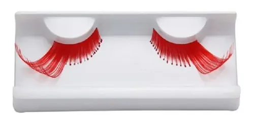 Pestañas Postizas Artísticas Fantasía Red 4563 Eyelashes