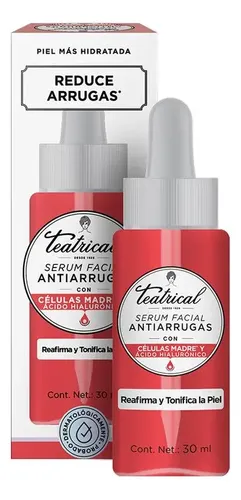 Sérum Antiarrugas Con Células Madre Y Ácido Hialurónico 30ml