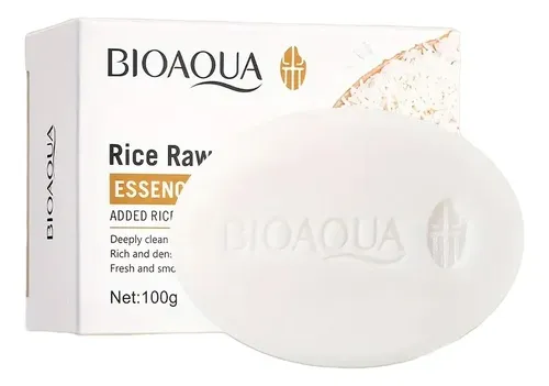 Jabón De Arroz, Suave Y Eficaz, Adecuado Para Todo Tipo De P