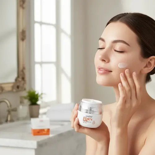 Crema Facial Reconstructiva Pdrn Glow Antiage 55ml Sadoer Todo Tipo De Piel Día/noche