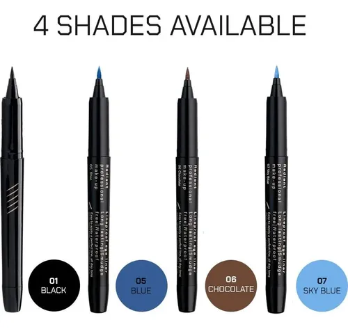Delineador Líquido Radiant Professional 01 Black