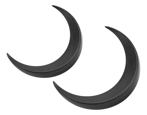 Pinza For El Cabello Con Forma De Luna Portátil 2 Piezas