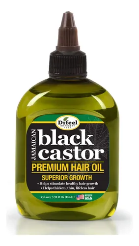 Paquete De Aceite Capilar Difeel De Ricino Negro Jamaicano,
