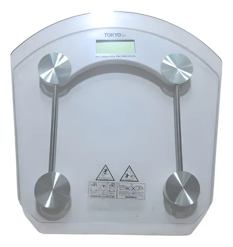 Balanza Digital Personal De Vidrio 180 Kg.
