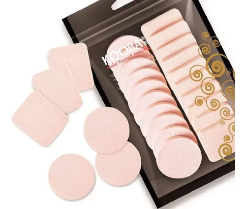 Esponjas De Maquillaje Kooba Sin Látex, 20 Piezas