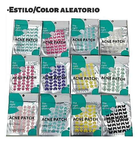 Parche Para Eliminar Granitos 400u Parches Estrellas Import