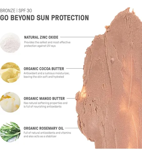 Protección Solar Facial Mineral Spf30 Bronce – Raw Elements
