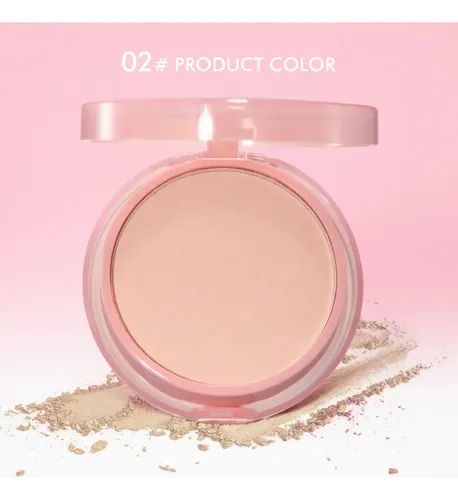 Polvo Compacto Sellador De Maquillaje 3 En 1 Tei Cosmetica