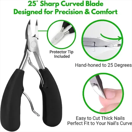 Alicate Cortaúñas Encarnadas Profesional Pedicuría Nail Clipper S