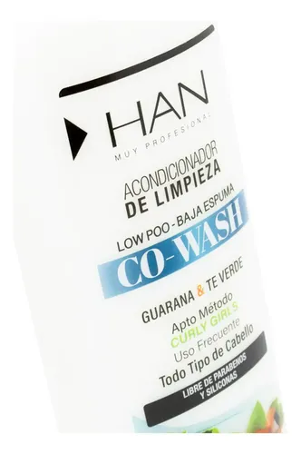 Han Acondicionador De Limpieza Co Wash Metodo Curly Local