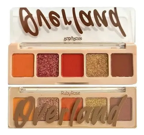 Paleta 5 Sombras Ruby Rose Overland Heated Breezy O Flood