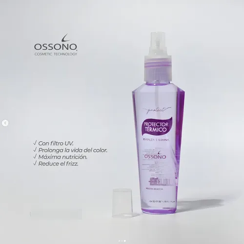 Protector Termico Ossono Revitaliza Ilumina X 135 Ml Kit X2