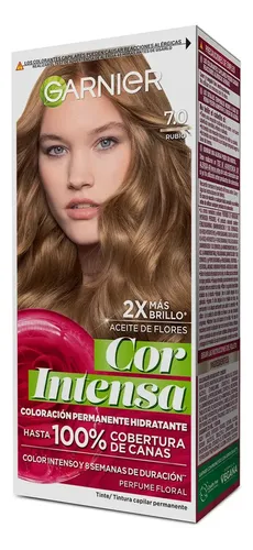 Tintura Permanente Cor Intesa Tono Rubio 7.0 Garnier