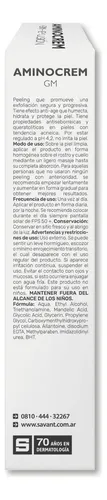 Aminocrem GM Peeling Facial Ácido Glicólico y Mandélico Pack 2x30g