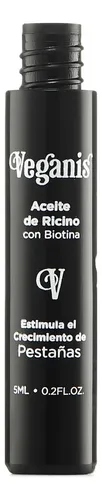 Veganis Kit 2u Aceite De Ricino Para Pestañas Fuerza Crecimi