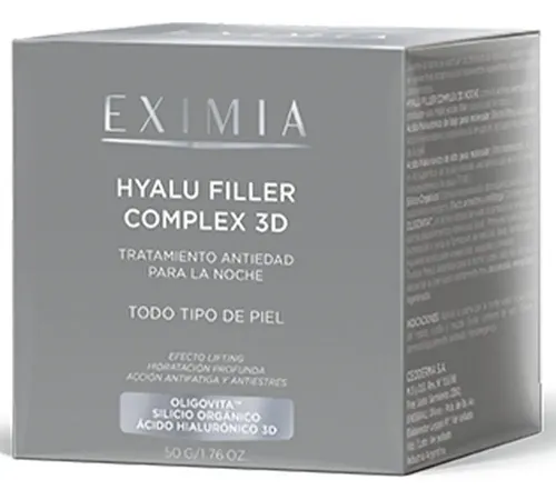 Eximia Hyalu Filler Complex 3d X50 Gr Noche Todo tipo de piel