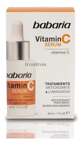 Serum Facial Antioxidante Vitamina C Mas Luminosidad Babaria Tipo De Piel Todo Tipo De Piel
