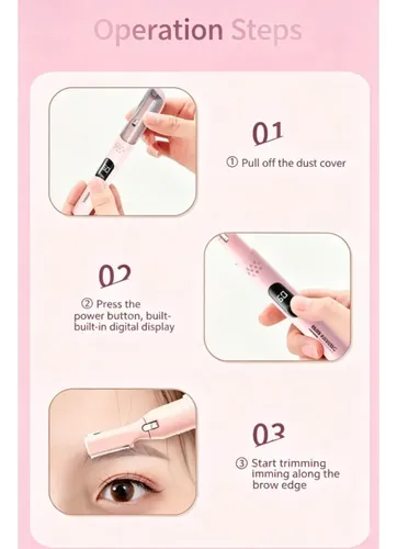 Depiladora Eléctrica Mujer Sin Dolor Con Luz Led.usb