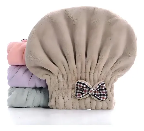 V 2pz Gorro Turbante Microfibra Lm