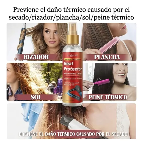 Protector Spray Calor Capilar Aloe Peinado Térmico Antifrizz